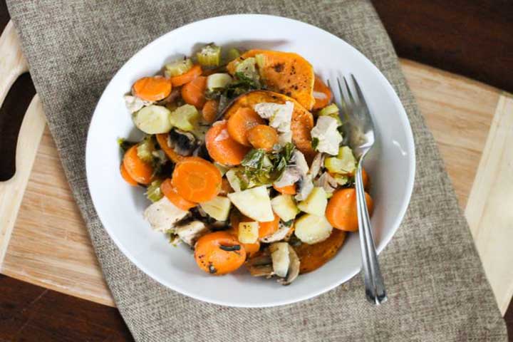 5 Vegetable and Chicken Casserole