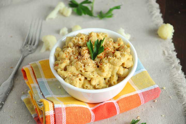 Carrot and Cauliflower Cheese with Rice